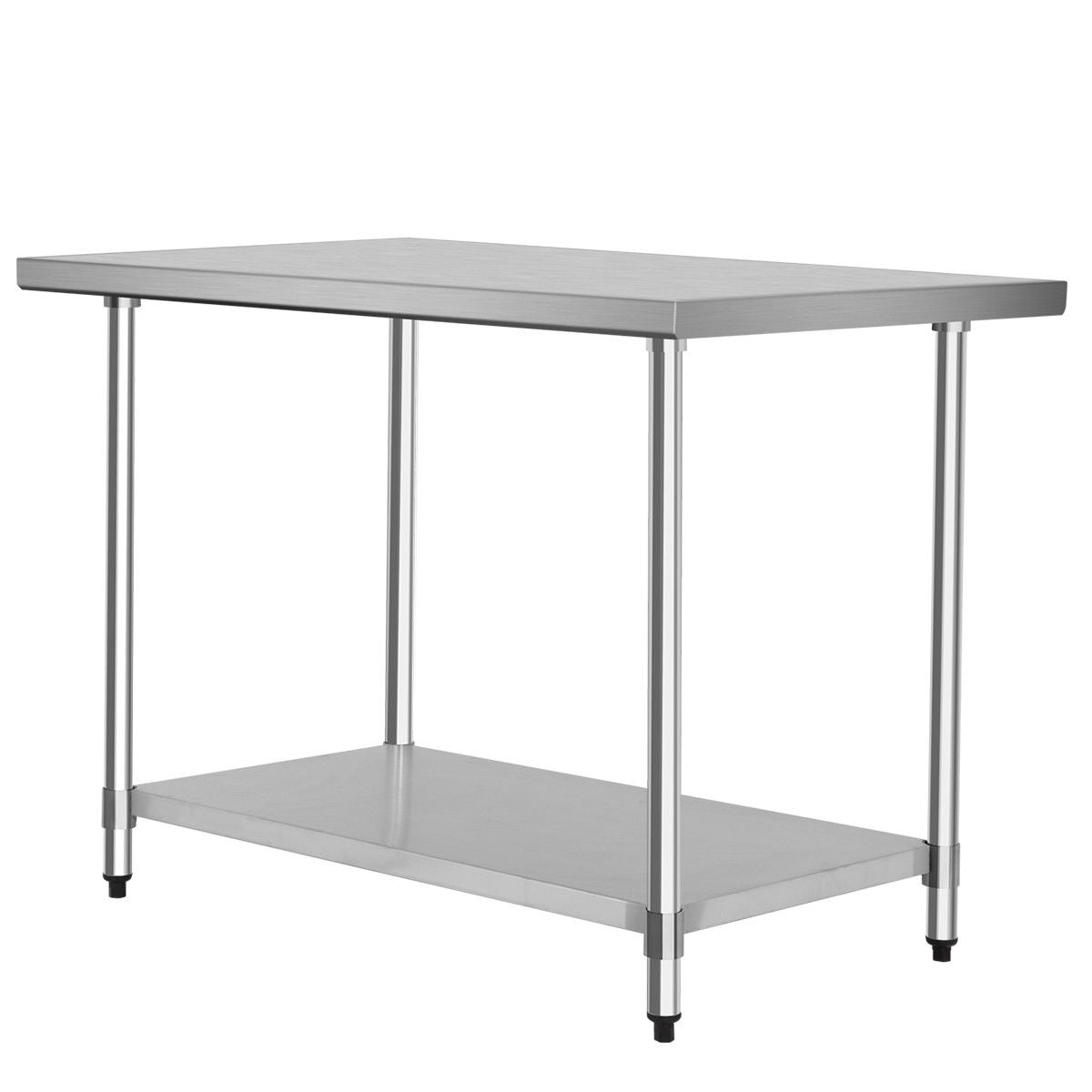 48" x 30" Stainless Steel Commercial Kitchen Work Table