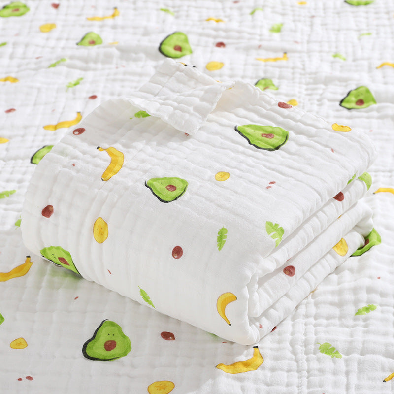 Children's Cotton Bubble Bath Towel 110x110cm - Soft & Absorbent