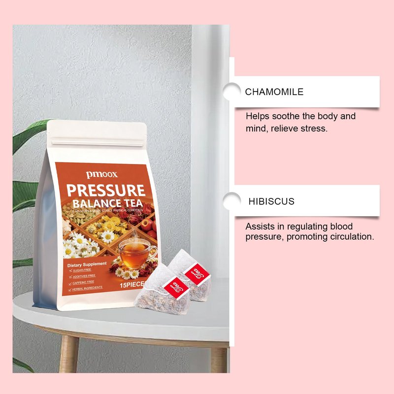 Herbal Tea For Blood Pressure Balance - 15 Pieces