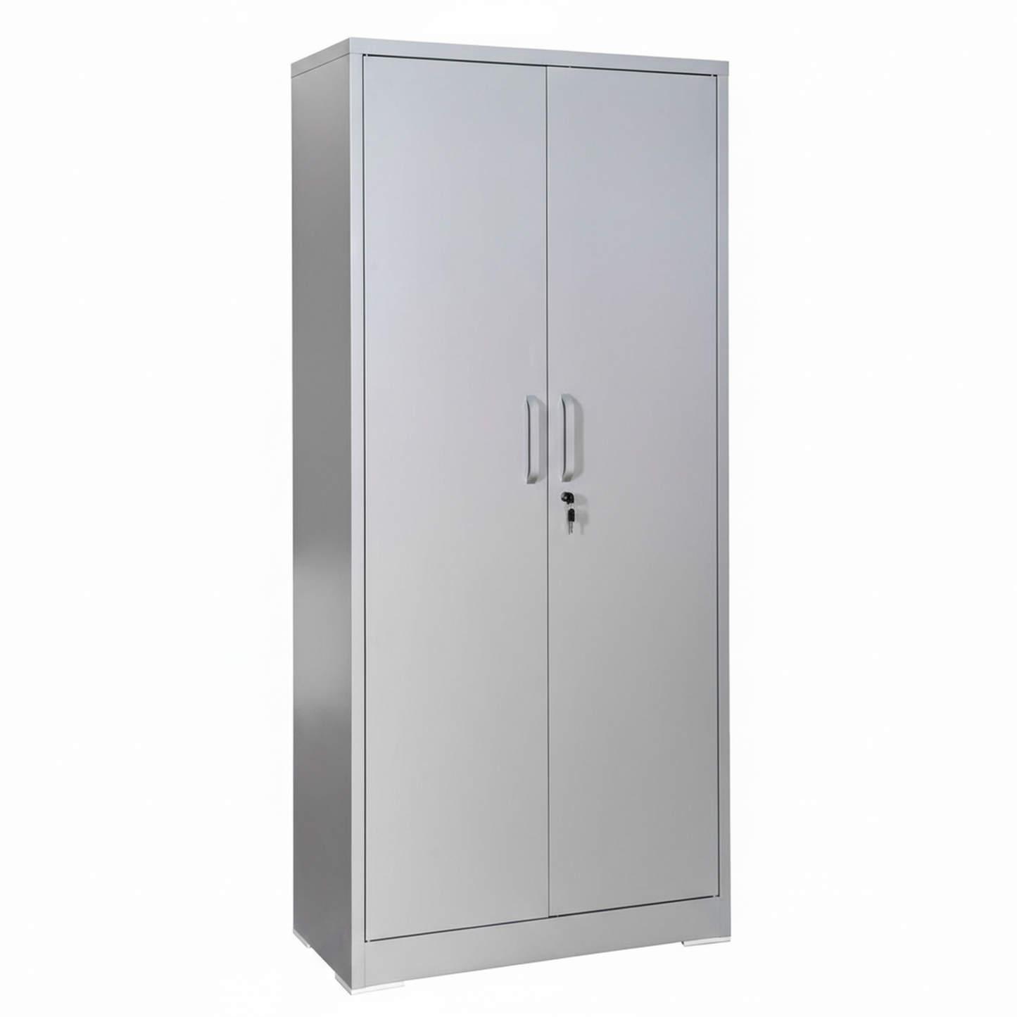 Container Furniture Direct Ironclad 71 Metal Storage Cabinet With