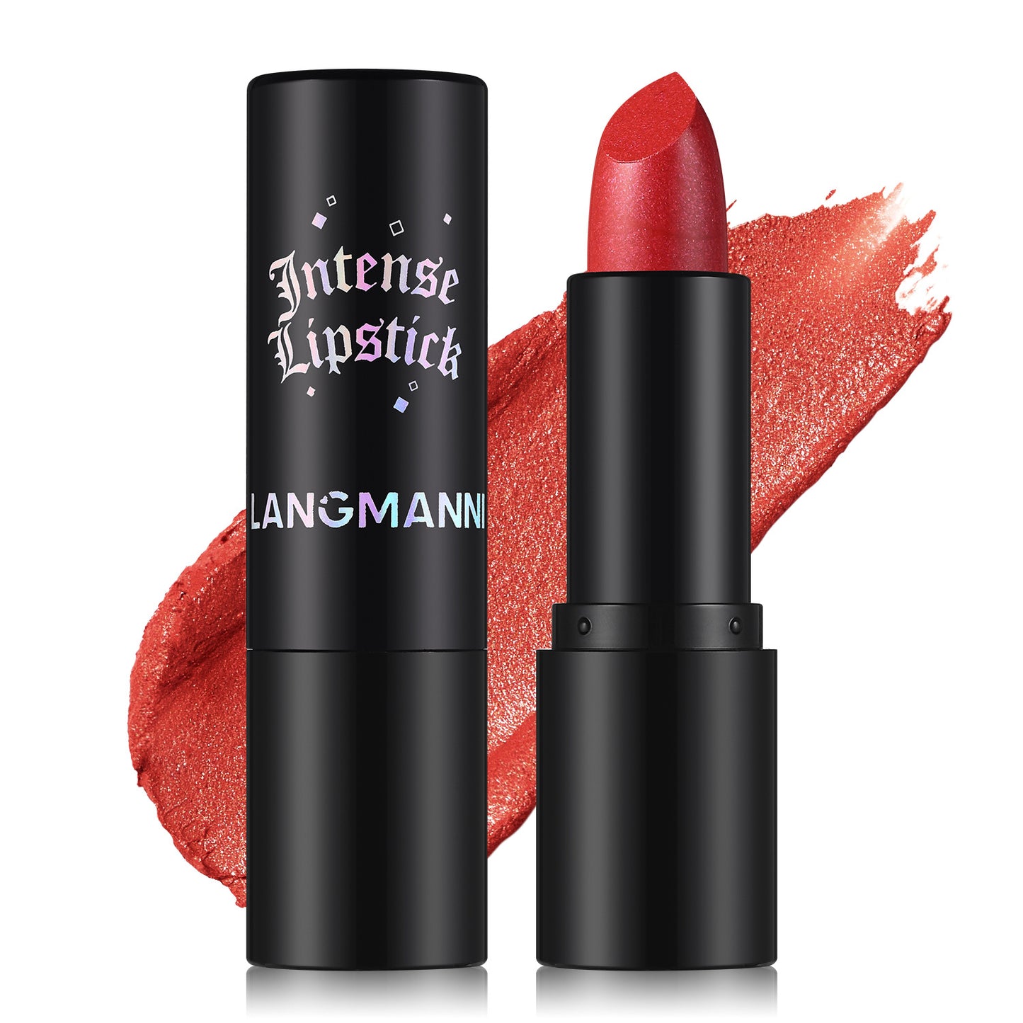 Multicolor Gothic Style Pearl Lipstick for Lips & Cheeks - Dual-Use Makeup