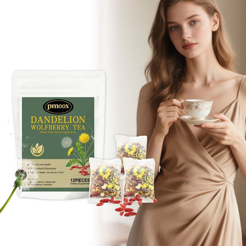 Dandelion & Goji Berry Tea - 12 Individually Wrapped Portions