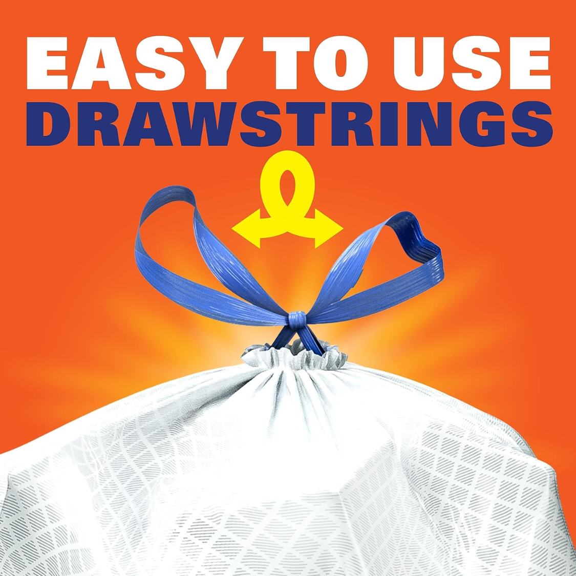 Hefty Ultra Strong 13 Gallon Trash Bags - 80 Count, Odor Control