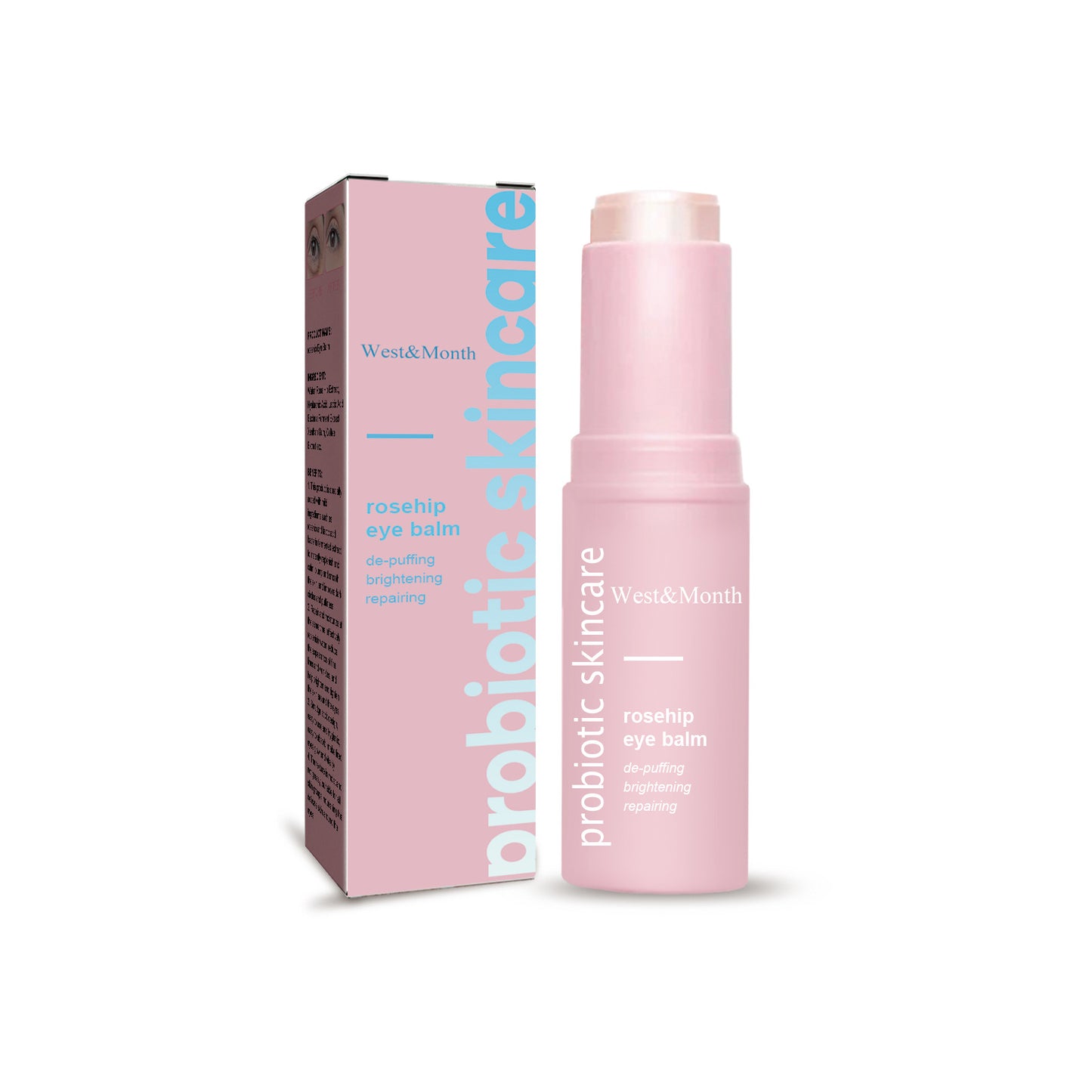 Rose Fruit Eye Cream Stick for Fine Lines & Eye Bags - 3g