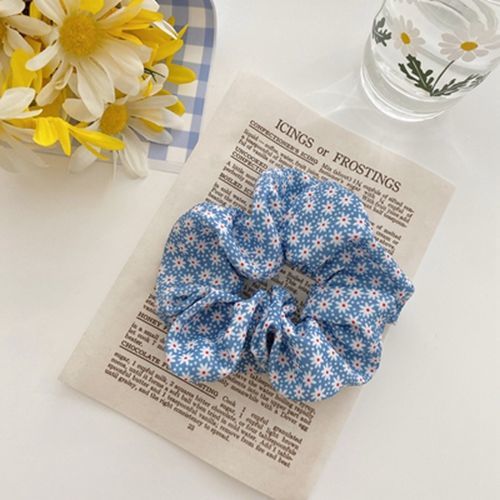 Korean Fruit Pig Large Intestine Hair Ring Organza Hair Accessory for Women