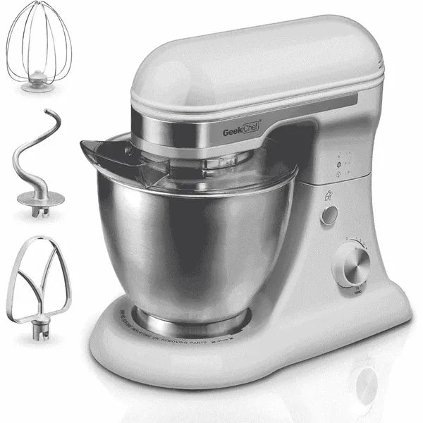Electric Stand Mixer 4.8QT with 12 Speed Tilt-Head Dough Whisk Beater Bowl