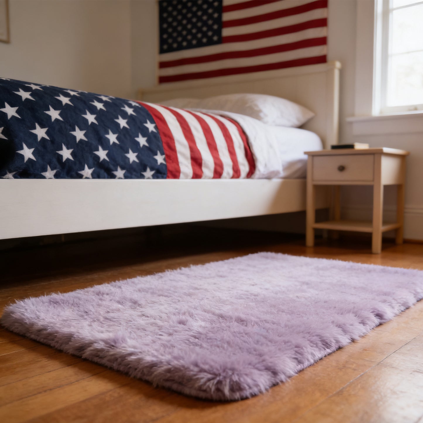 Light Purple Bathmat - Soft and Absorbent Bathroom Rug