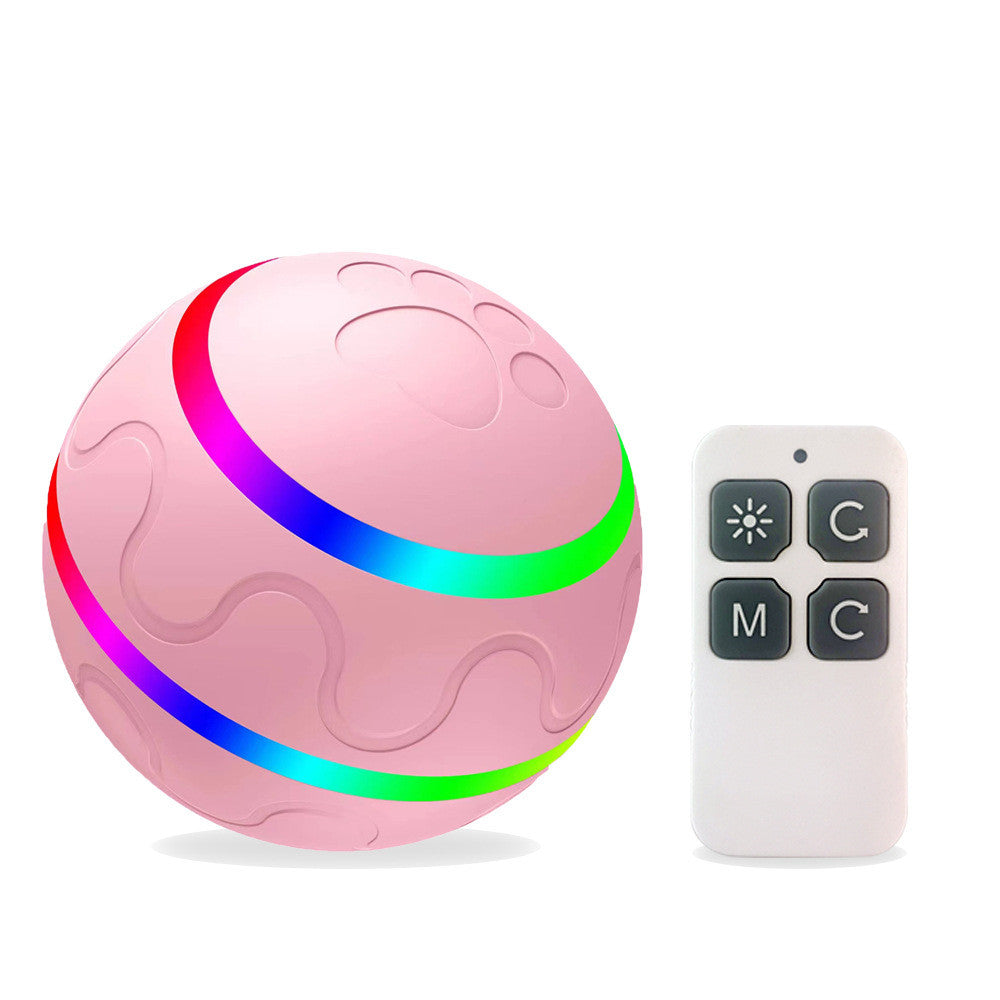 Interactive Cat Toy Ball - Self-Rotating, USB Rechargeable, Safe for Cats