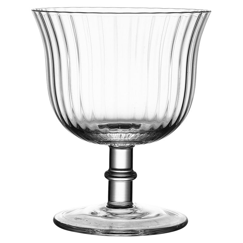 Simple Ins Style Handmade Crystal Glass Goblet - Multiple Variants