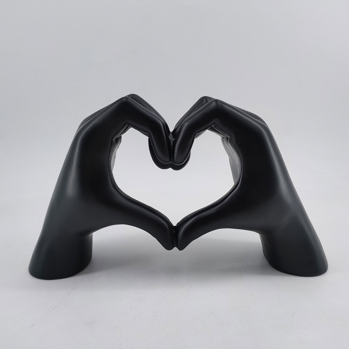 Heart Shaped Love Finger Resin Decoration - Home & Party Craft Ornament