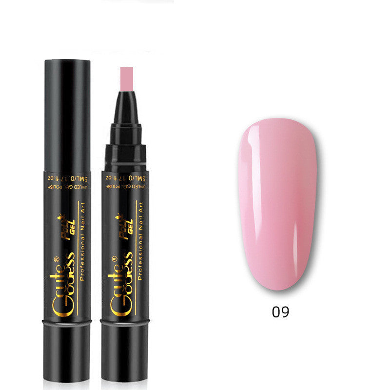 3-in-1 Magnetic Nail Art Pen - Quick-Dry Gel for French & Water Ripple Effects