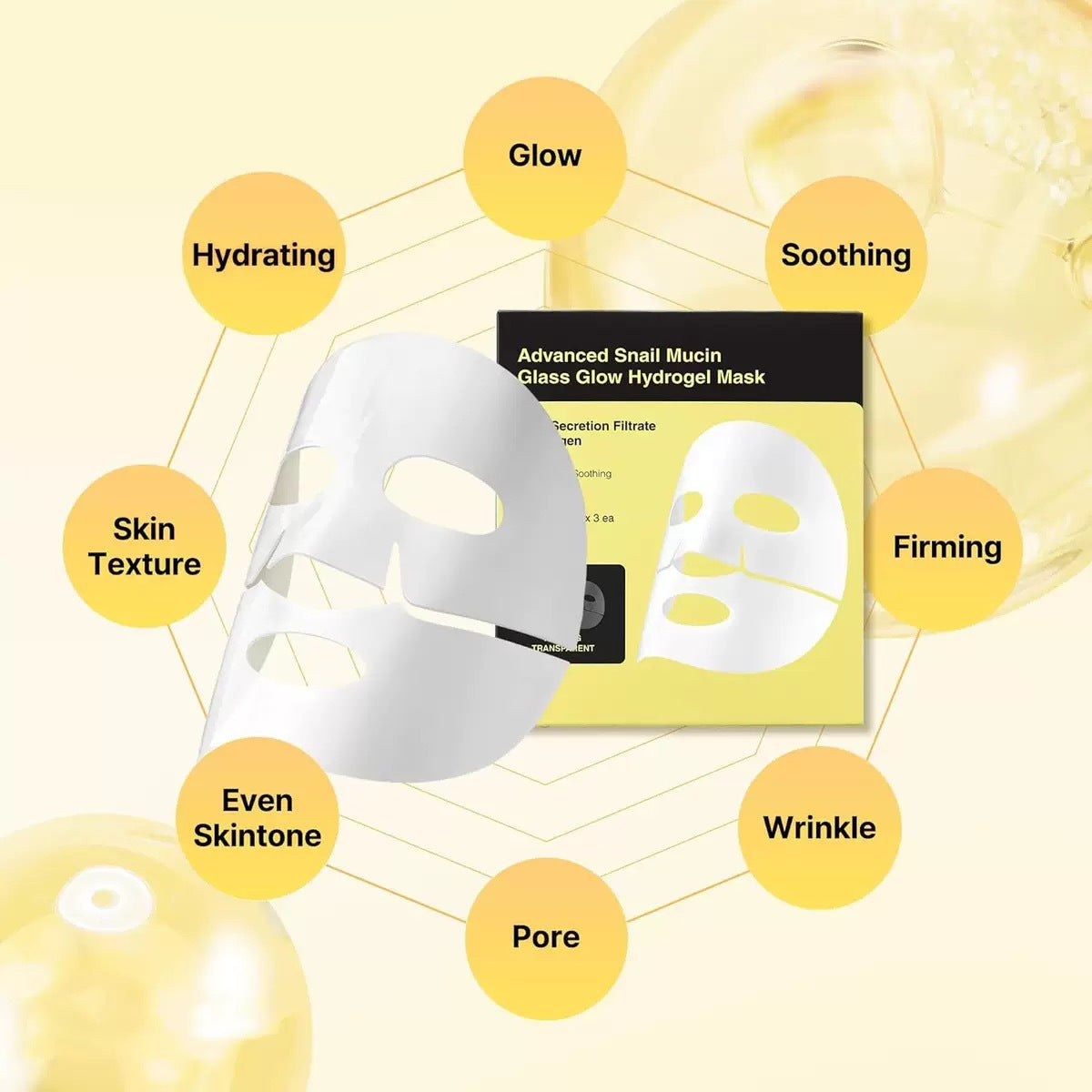 Deep Collagen Facial Mask Set - Moisturizing Skin Care for All Skin Types