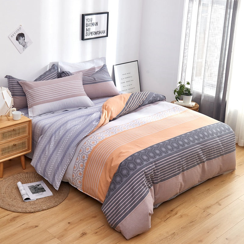 Cotton Printed Twill Bed Sheets - Multiple Sizes & Patterns Available