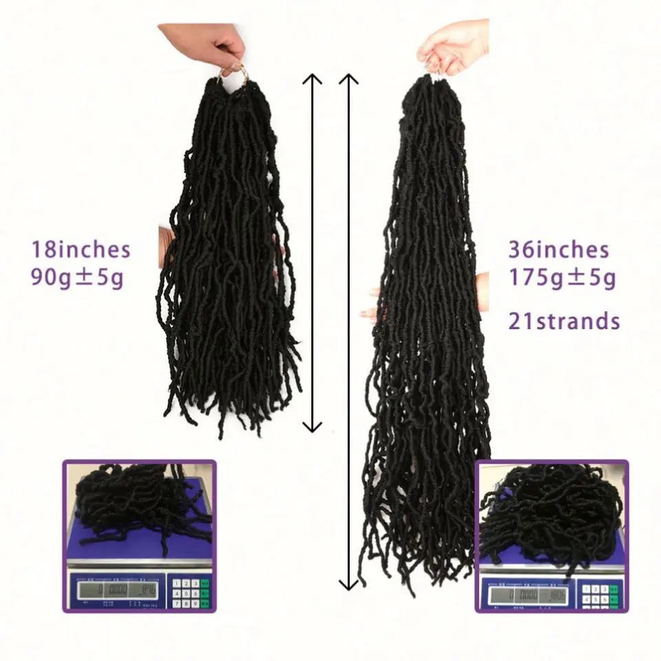 Crochet Dreadlocks Wigs for Women - Natural Hair Extension Styles