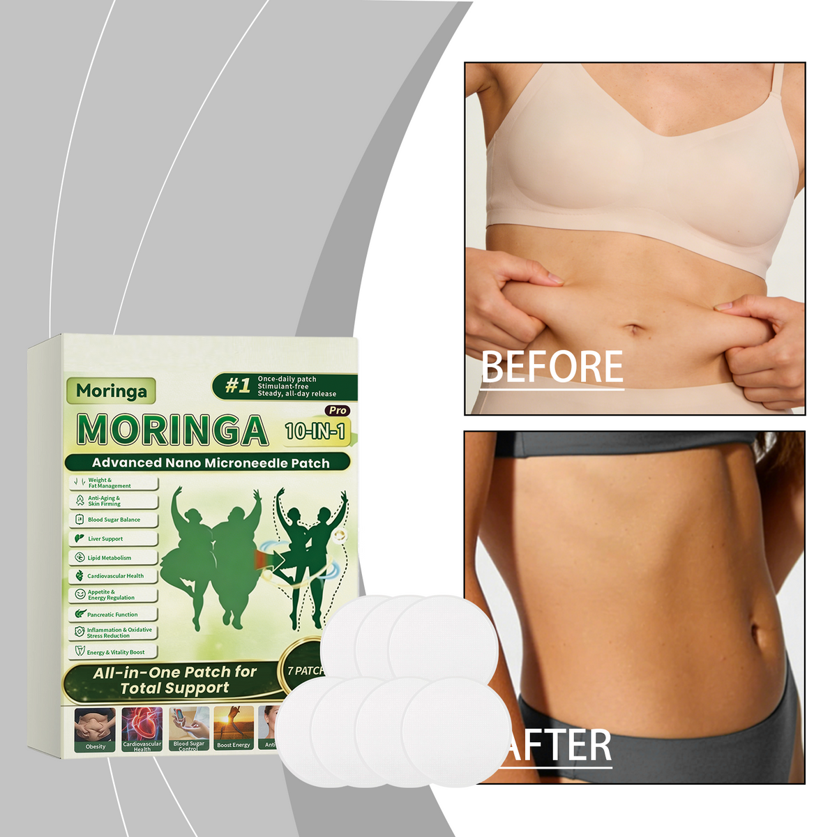 Microneedle Patch for Skin Care - 7 Pack