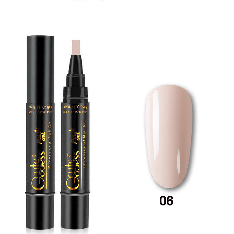 3-in-1 Magnetic Nail Art Pen - Quick-Dry Gel for French & Water Ripple Effects