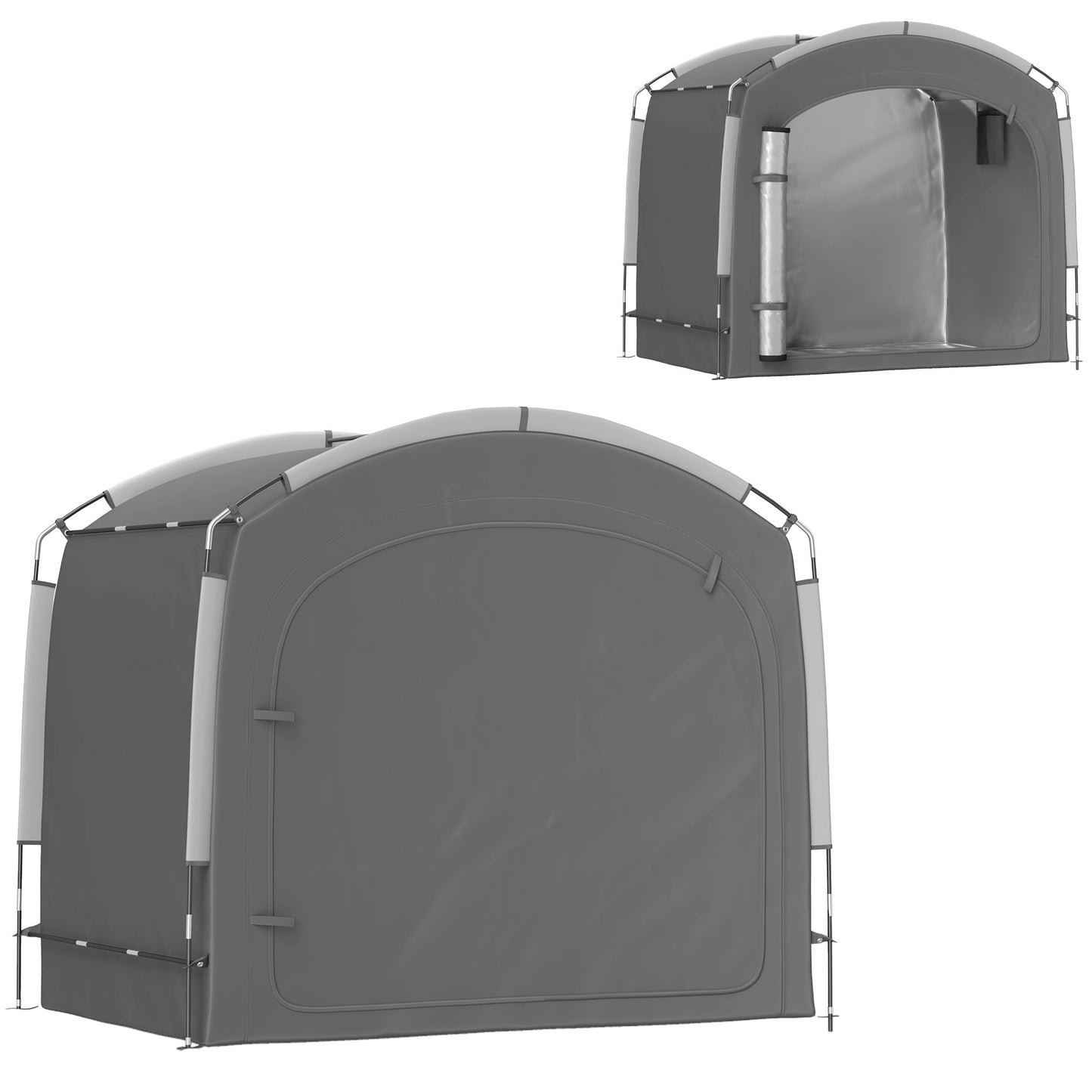 Portable Bike Storage Tent - Waterproof Shelter for 3-4 Bicycles