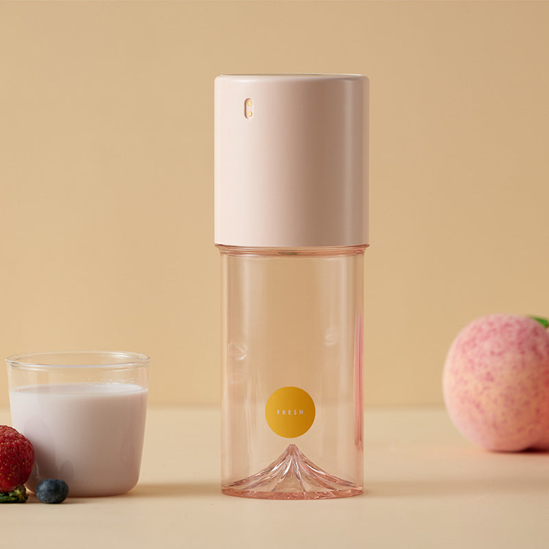 Portable Wireless Juicer with Four Blades & Large Capacity - Rechargeable Kitchen Fruit Blender