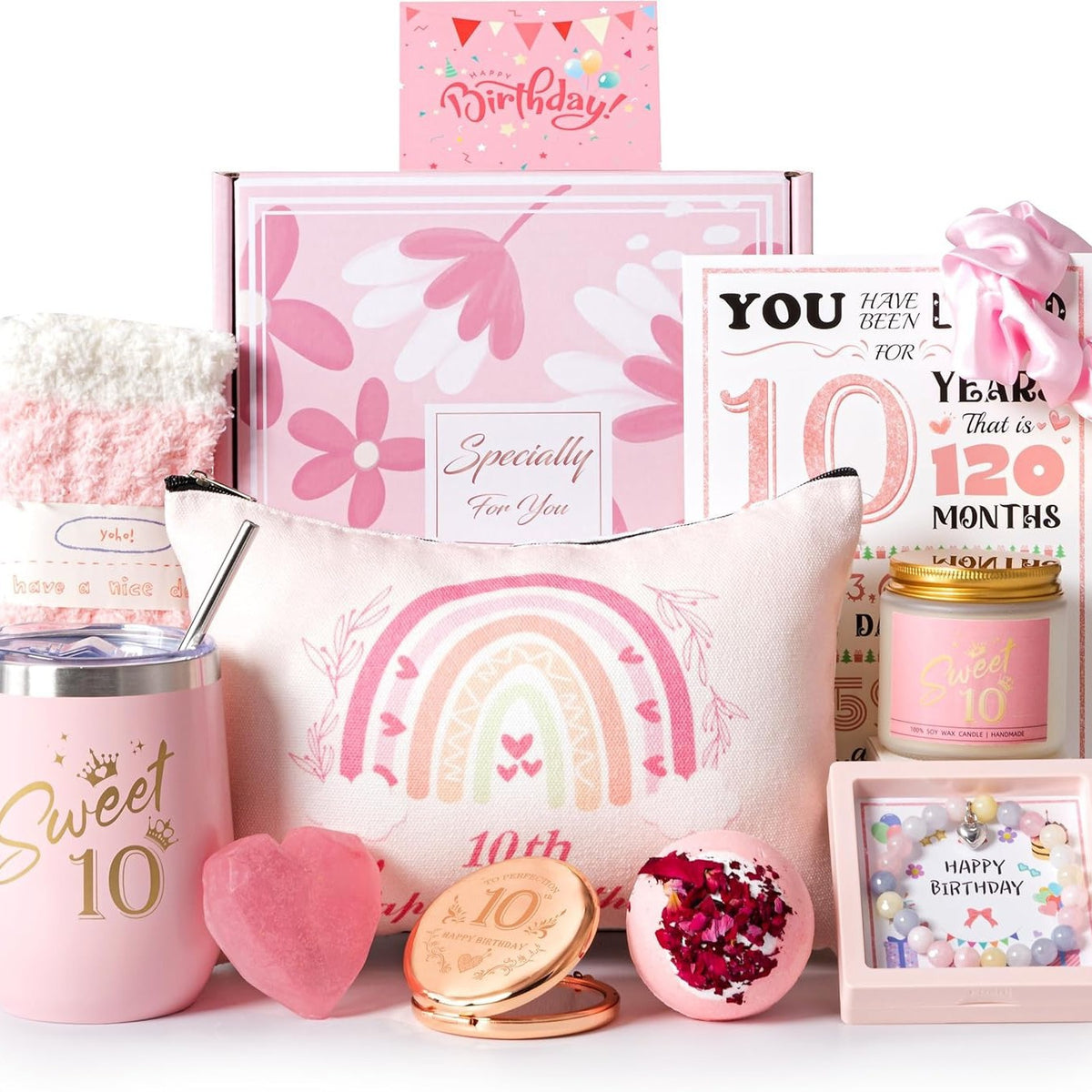 Aromatherapy Candle Bath Set Gift Box - Home Spa & Relaxation