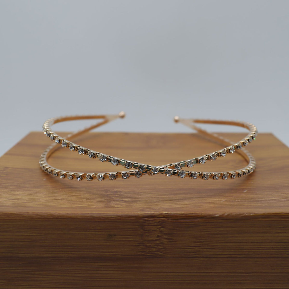 Women's Rhinestone Cross Headband