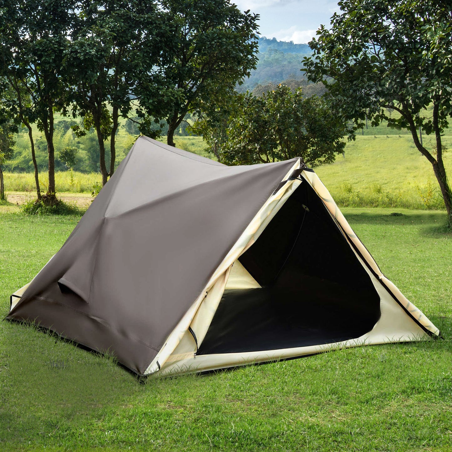 2-3 Person Pop Up Camping Tent - Waterproof Instant Tent