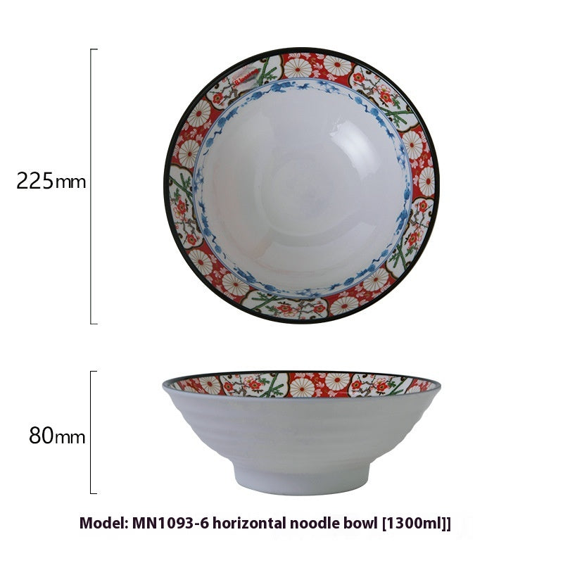 Japanese Cow-Shaped Porcelain Bowl Set for Kitchen & Dining