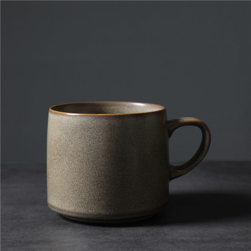 Ceramic Water Cup Set - Multiple Colors & 440ml Capacity for Coffee & Tea