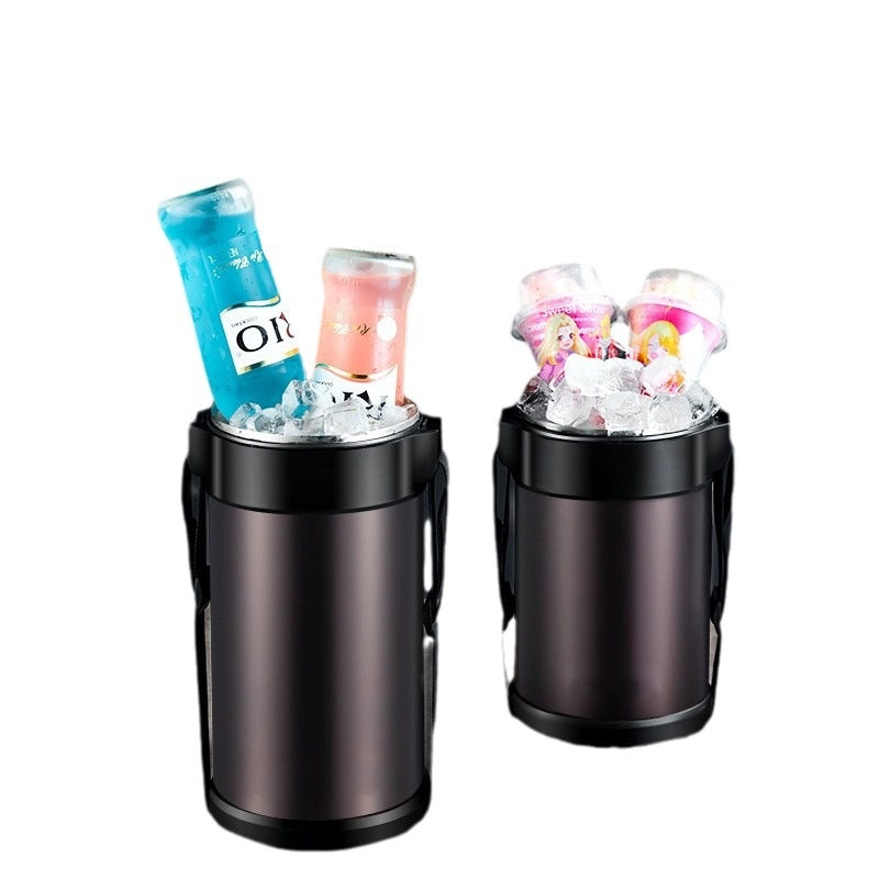 Large Capacity Multi-Layer Insulated Lunch Box Bento Container with Separated Compartments