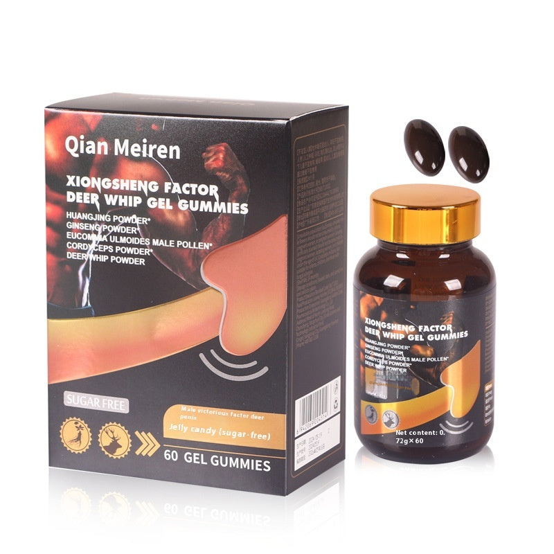 Male Oral Health Soft Capsules - 60 Tablets