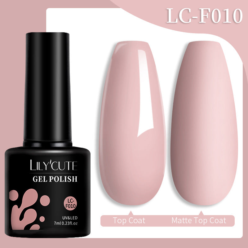 Colored Glitter Nail Glue Set for Nail Art - Waterproof & Non-Flushing