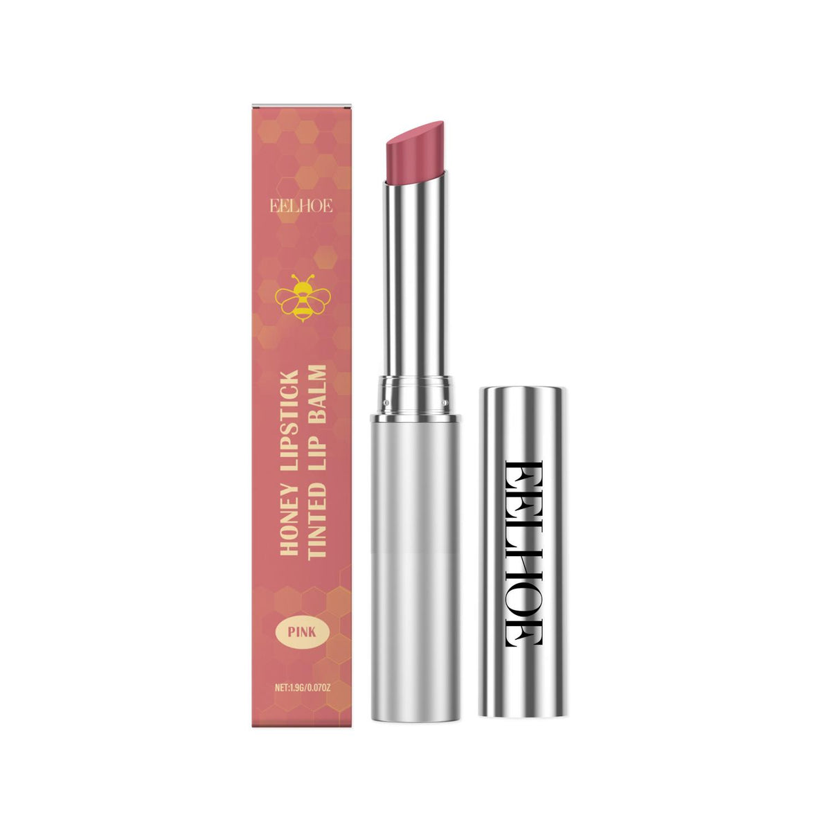 Moisturizing Honey Lipstick Pink - Nourishing Lip Makeup