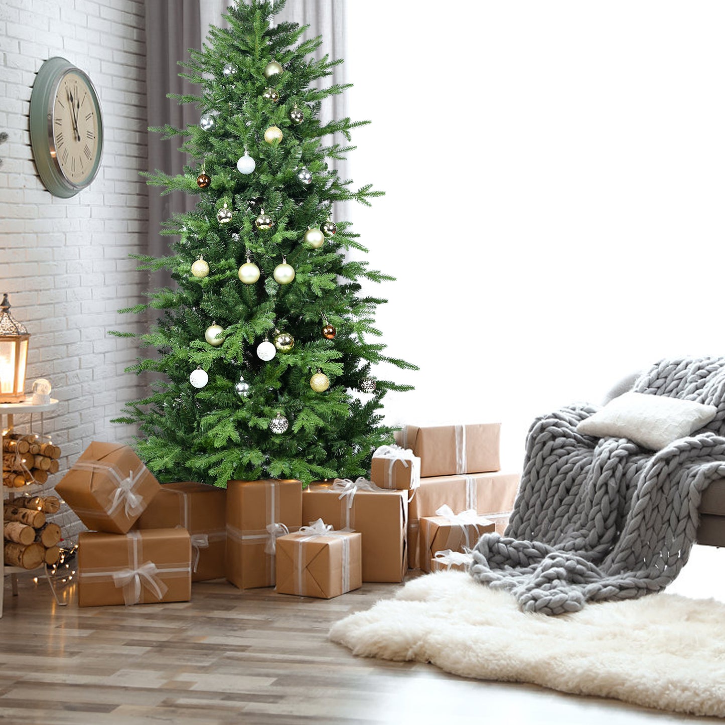 PVC Christmas Tree Decorations - Multiple Heights Available