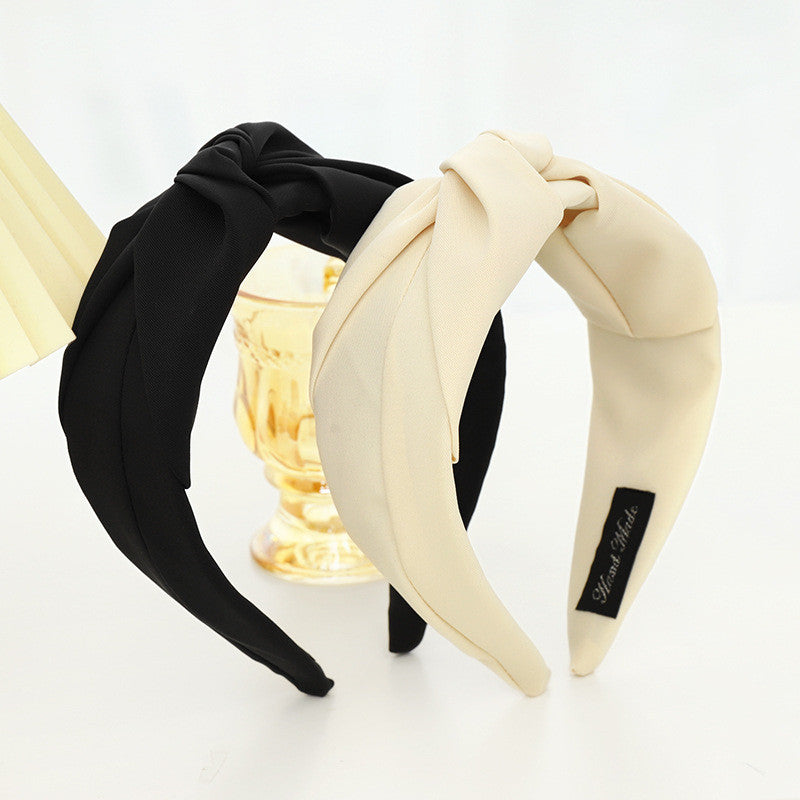 Cloth Cross-Knotted Headband - Women's