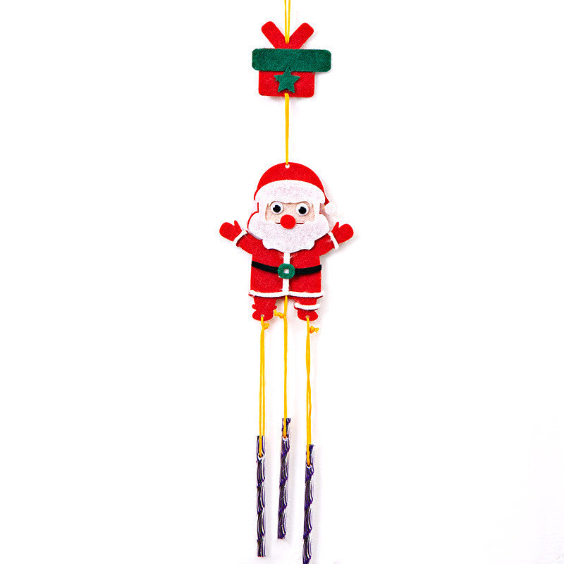 Christmas Wind Chime Decoration Pendant Nonwoven Festive Outdoor Decor