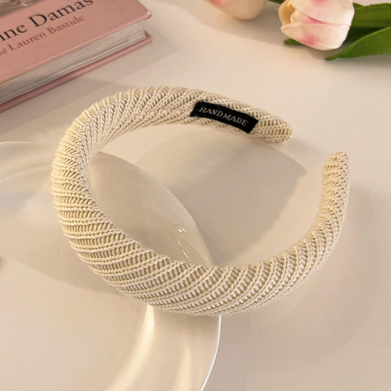 Wide Brim Hair Hoop Headband - Stretchy