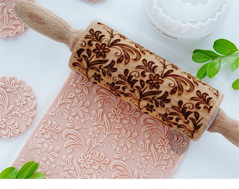 Jasmine Kitchen Rolling Pin for Baking and Cooking - Multiple Colors