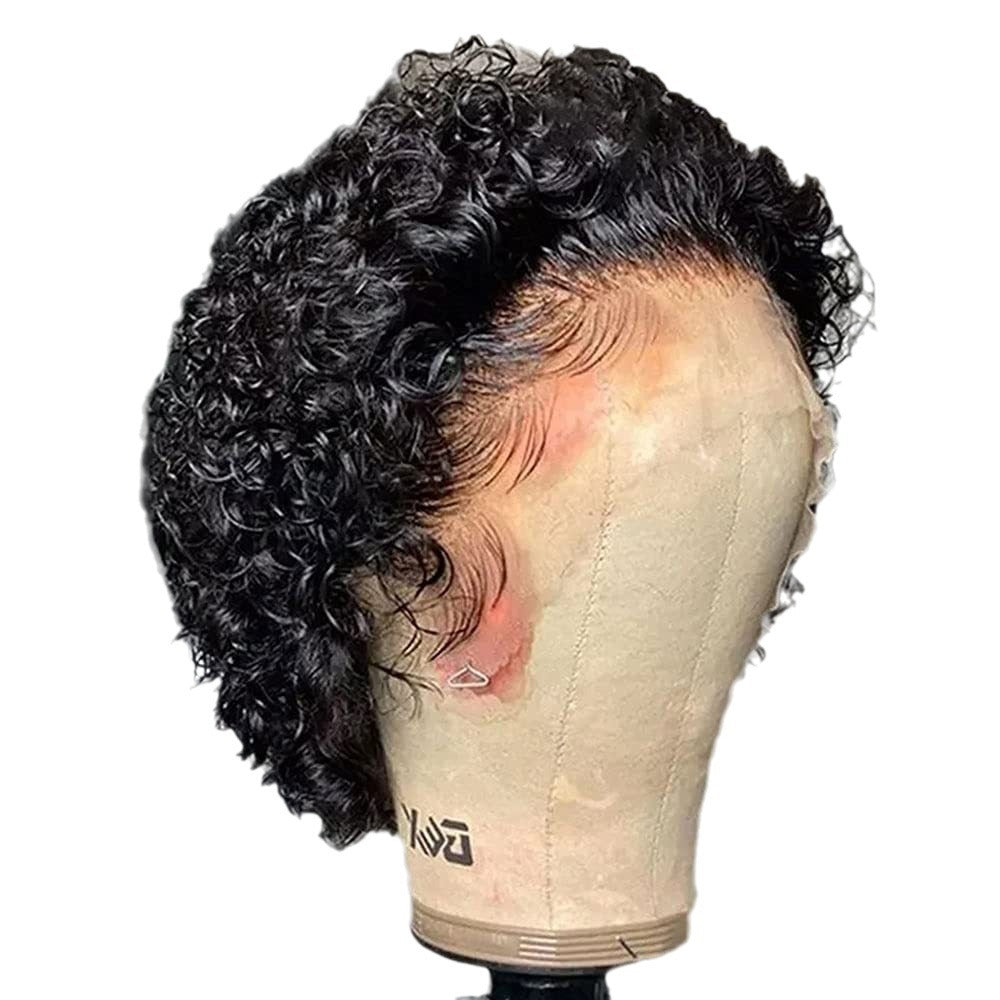 Daily Wear Black Wig Lace Hair Cover for Ladies - 13x1 Style