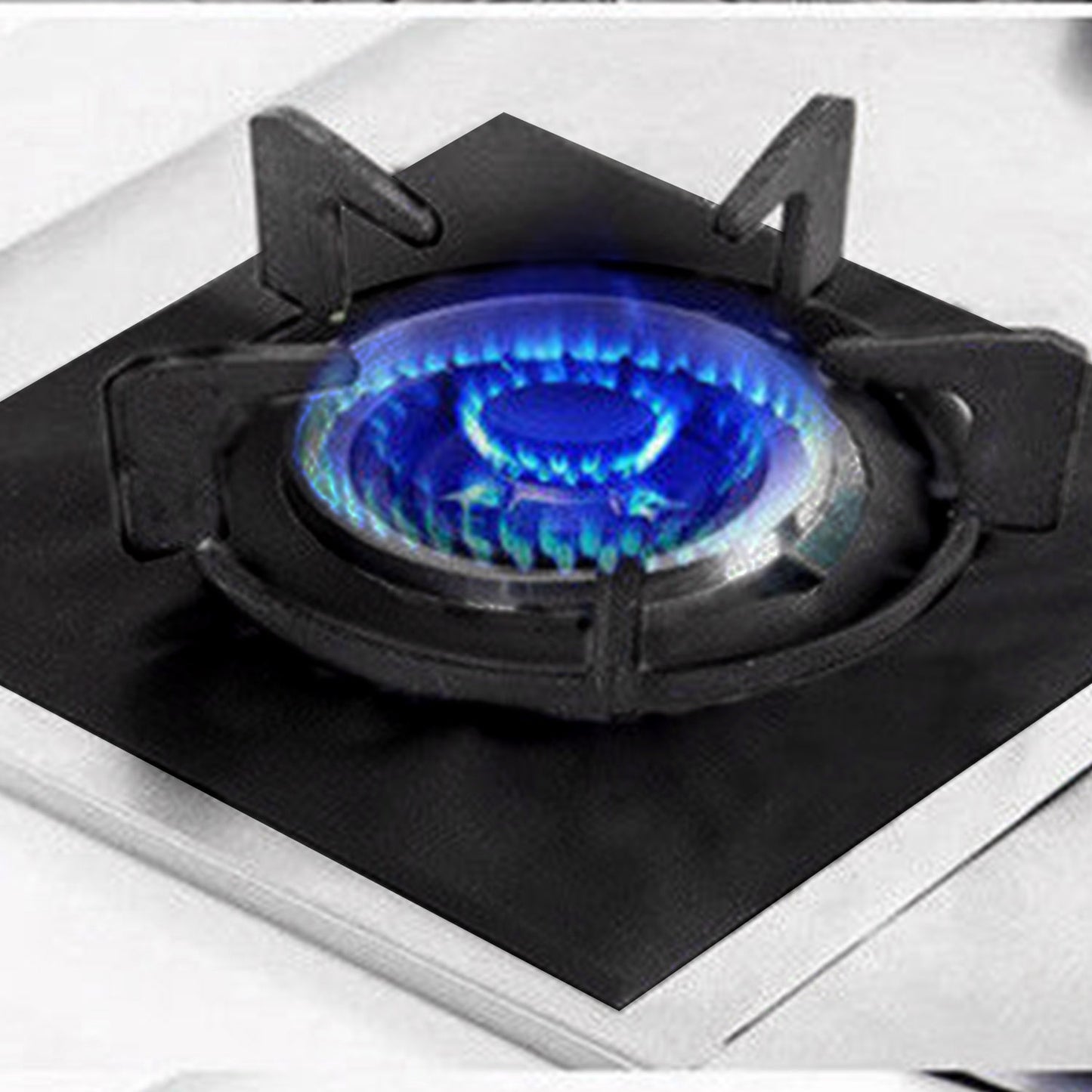 4-Pack Reusable Nonstick Stove Burner Protector Liners