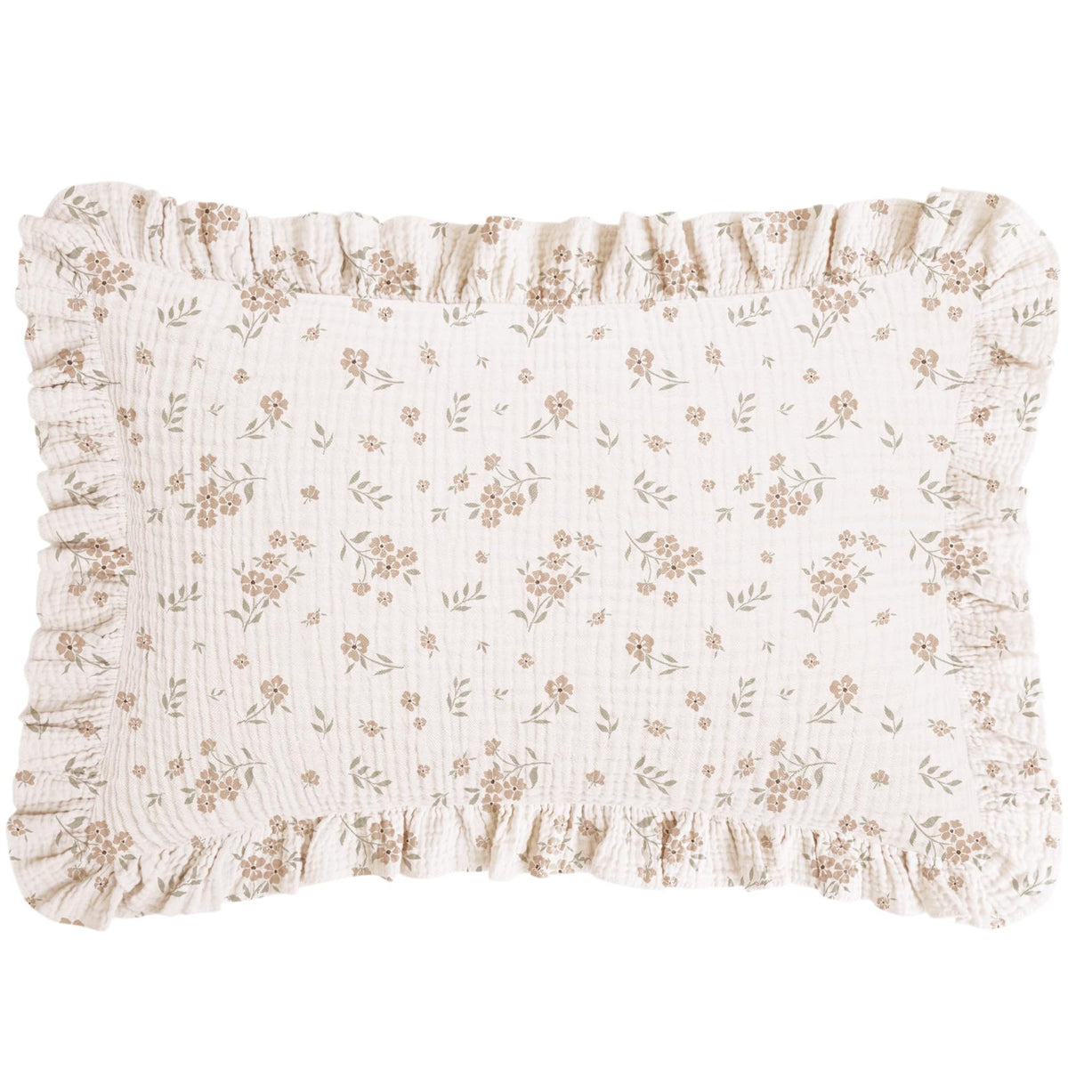 Breathable Cotton Gauze Pillowcase for Children - All Colors & Sizes