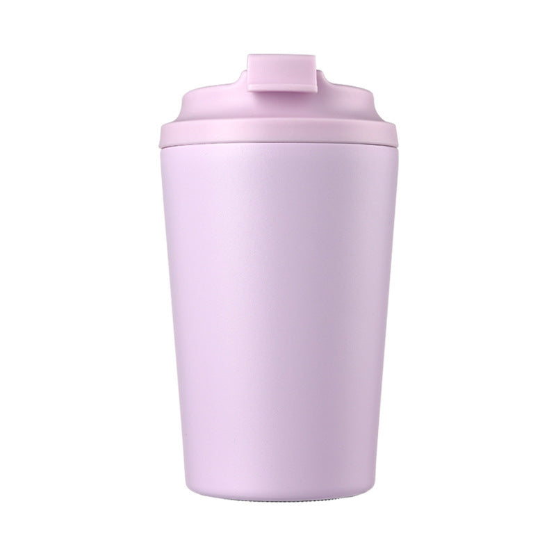 12oz Milk Cup with Measurement Markings - Insulated Stainless Steel Drinkware