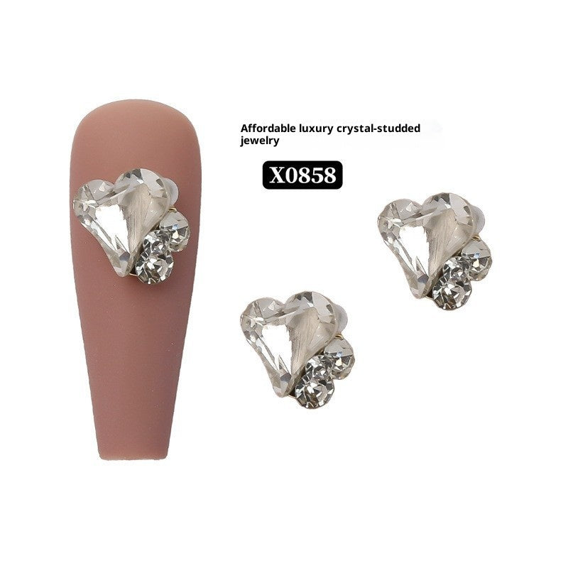Rock Sugar Nail Crystal Rhinestone Kit for Nail Art - Multiple Styles & Sizes