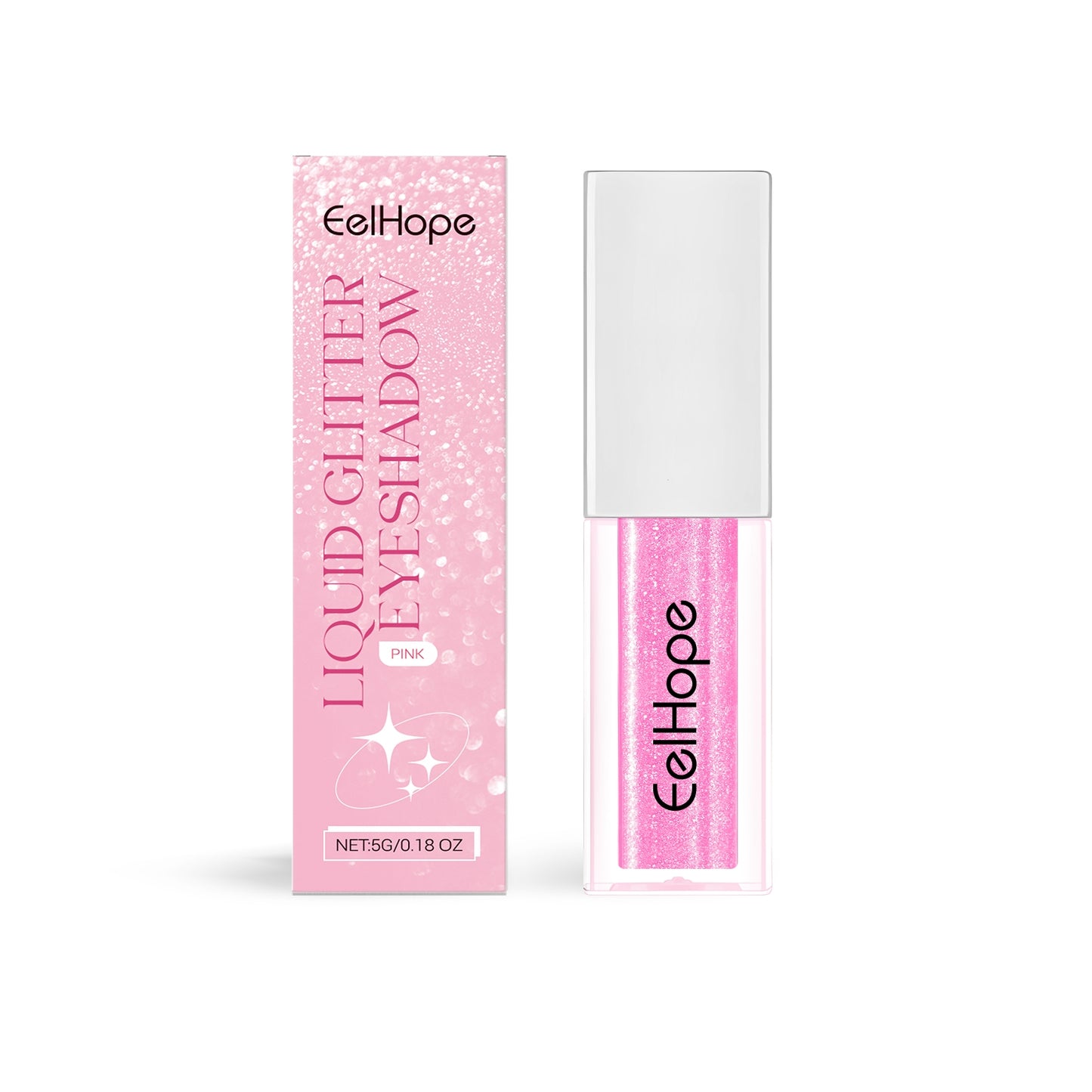 Liquid Eye Shadow - Vibrant Colors, Long-Lasting, 2.2x8.4cm