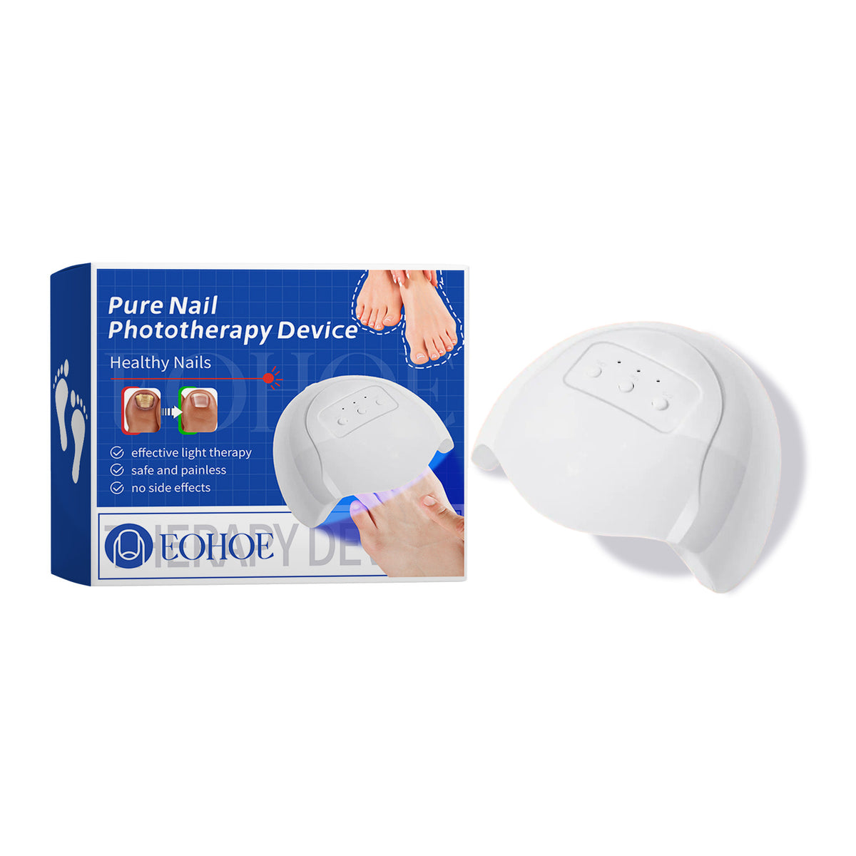 Gray Nail Care Device for Nail Health & Cleaning - 120g