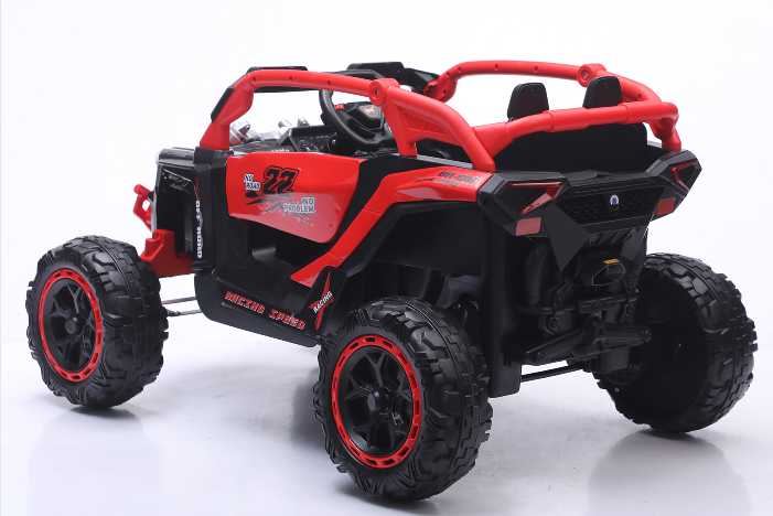 24V 400W Kids Ride On Car with Remote Control & Bluetooth - Red