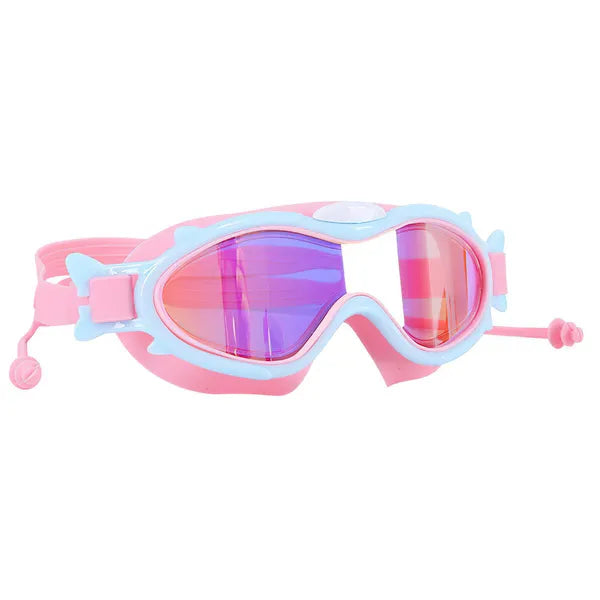 Kids Swim Goggles with Ear Plugs - Anti-Fog UV Protection