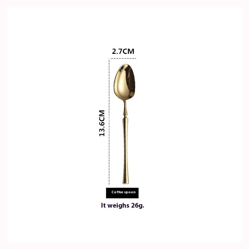 Stainless Steel Tableware Set - Knife Fork Spoon Flatware Utensils
