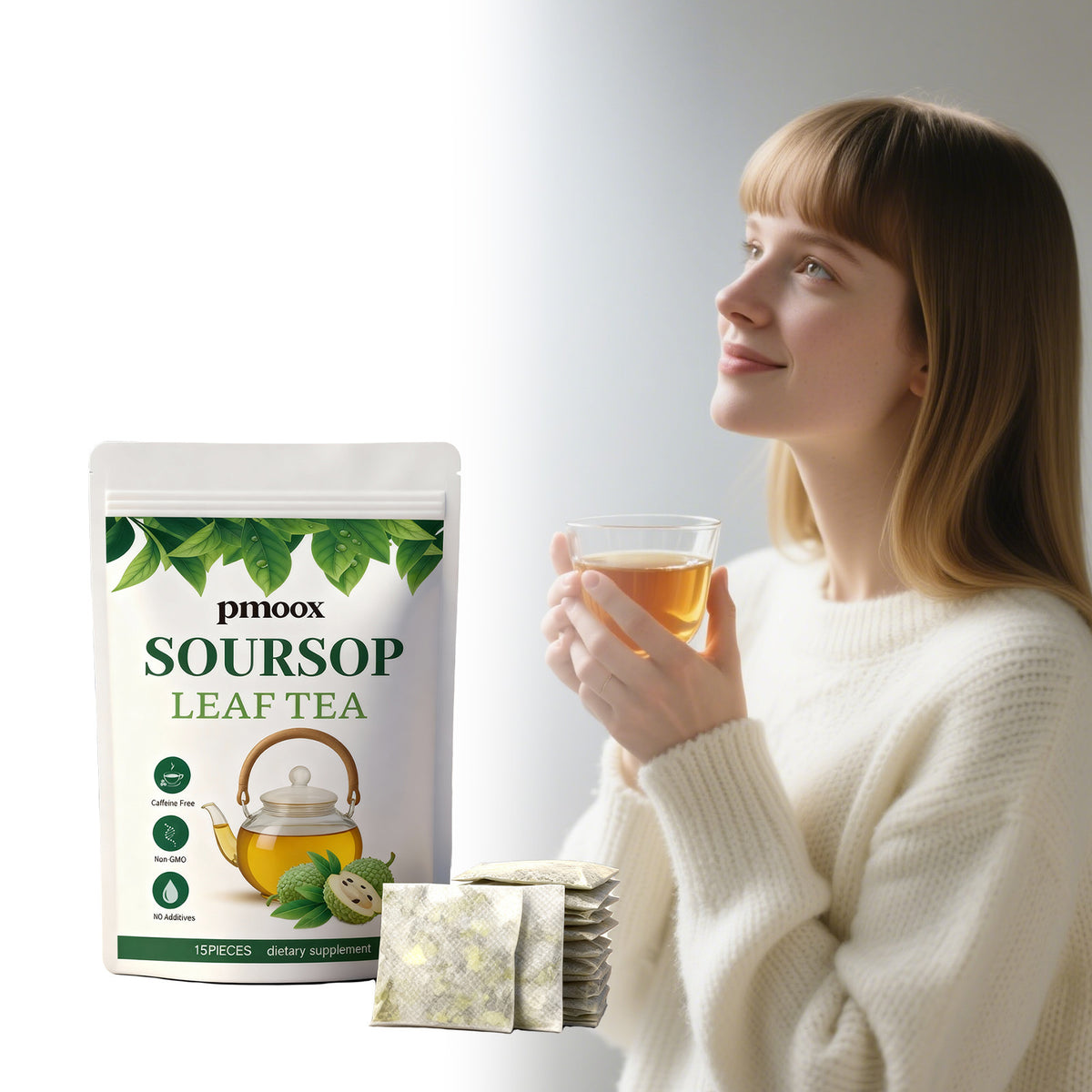 Soursop Leaf Tea - 15 Pieces Herbal Blend