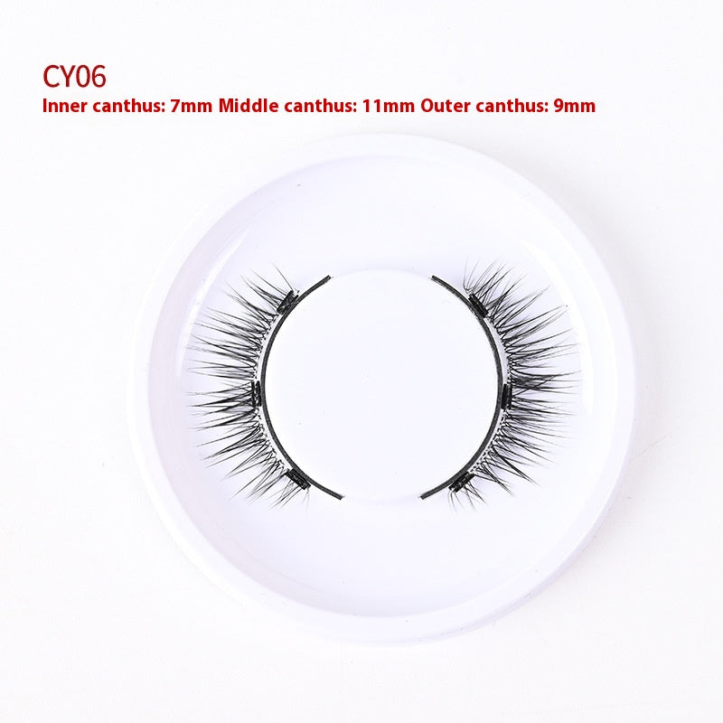 Magnetic Glue-Free False Eyelashes - Natural Look, Long-Lasting, Collection Use