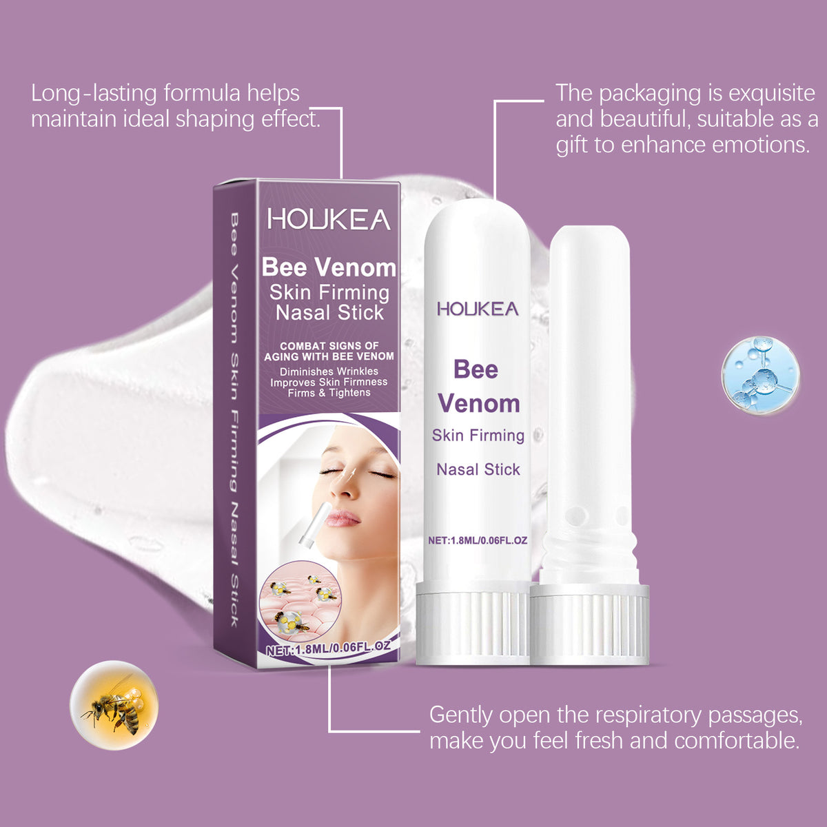 Nourishing And Firming Body Skin Highlights Lines Care Nose Drain