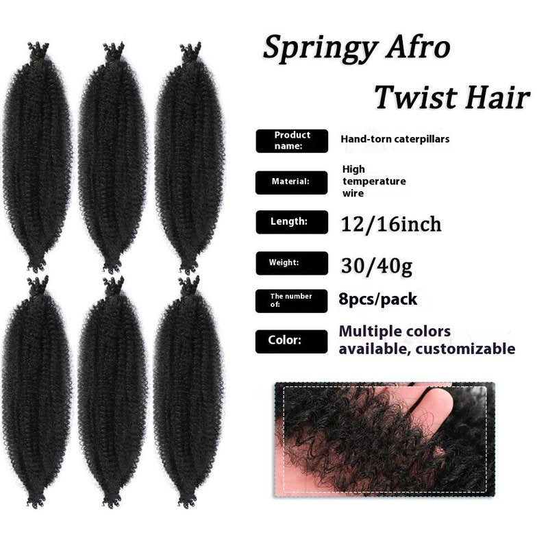 Synthetic Crochet Wig Afro Twist Hair Dreadlocks for Ladies